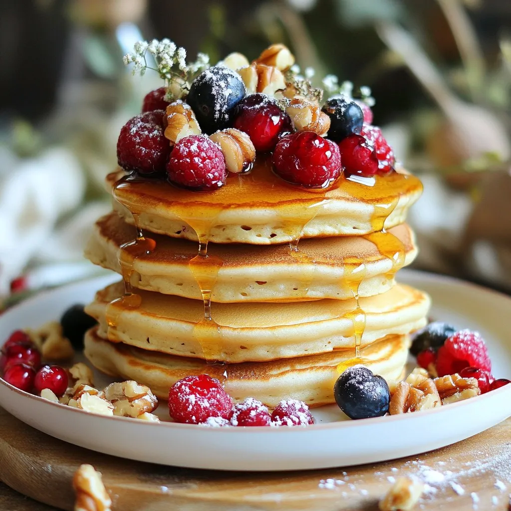 Stuffed Protein Quark Pancakes Wholesome Breakfast Delight