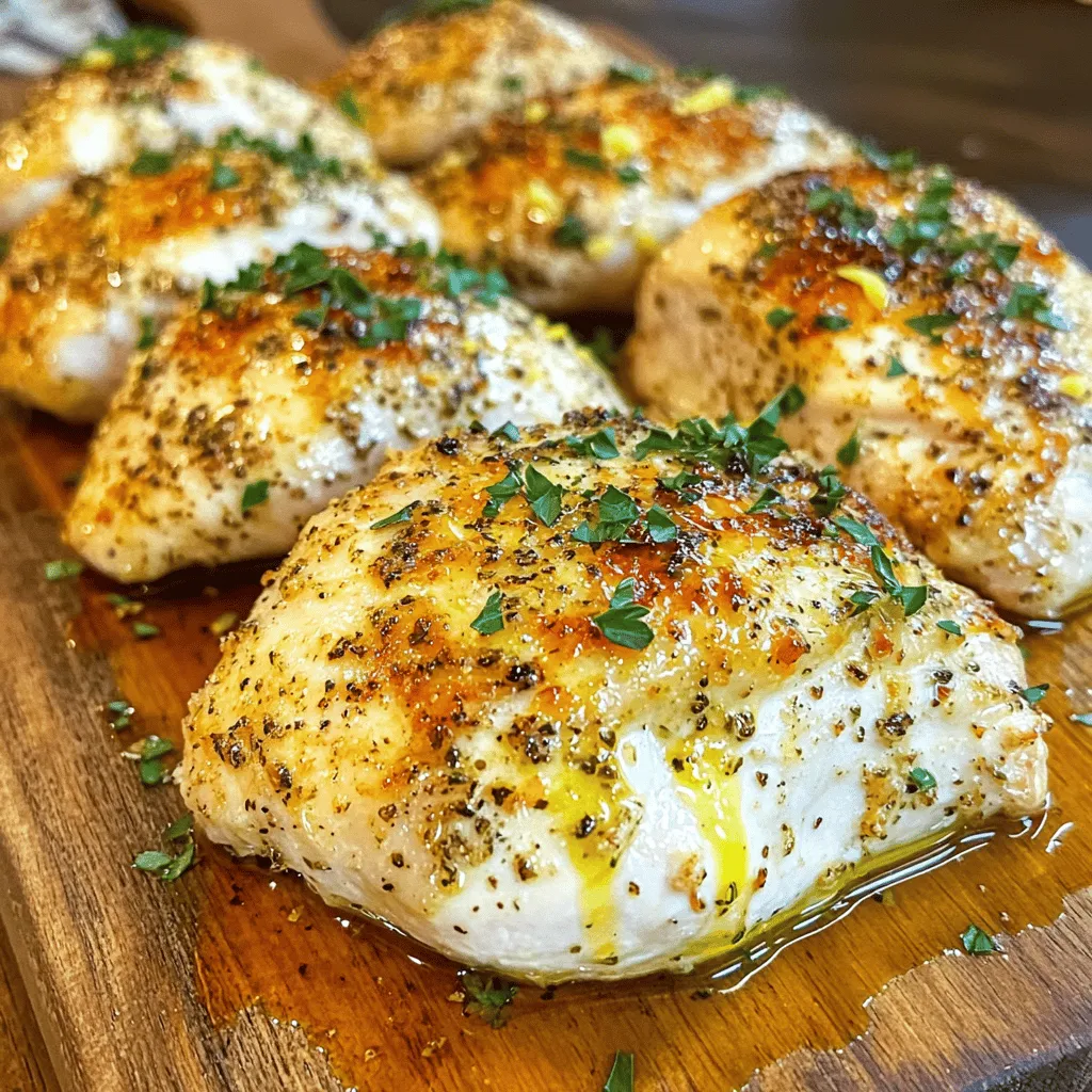 Juicy Baked Chicken Breast Flavorful and Easy Recipe