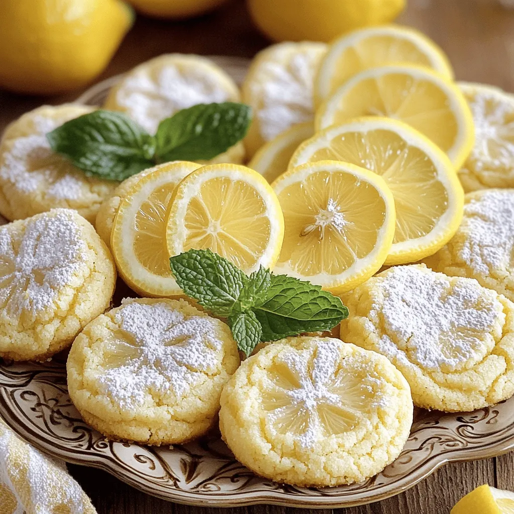 Super Soft Lemon Cookies Irresistible Treat Recipe