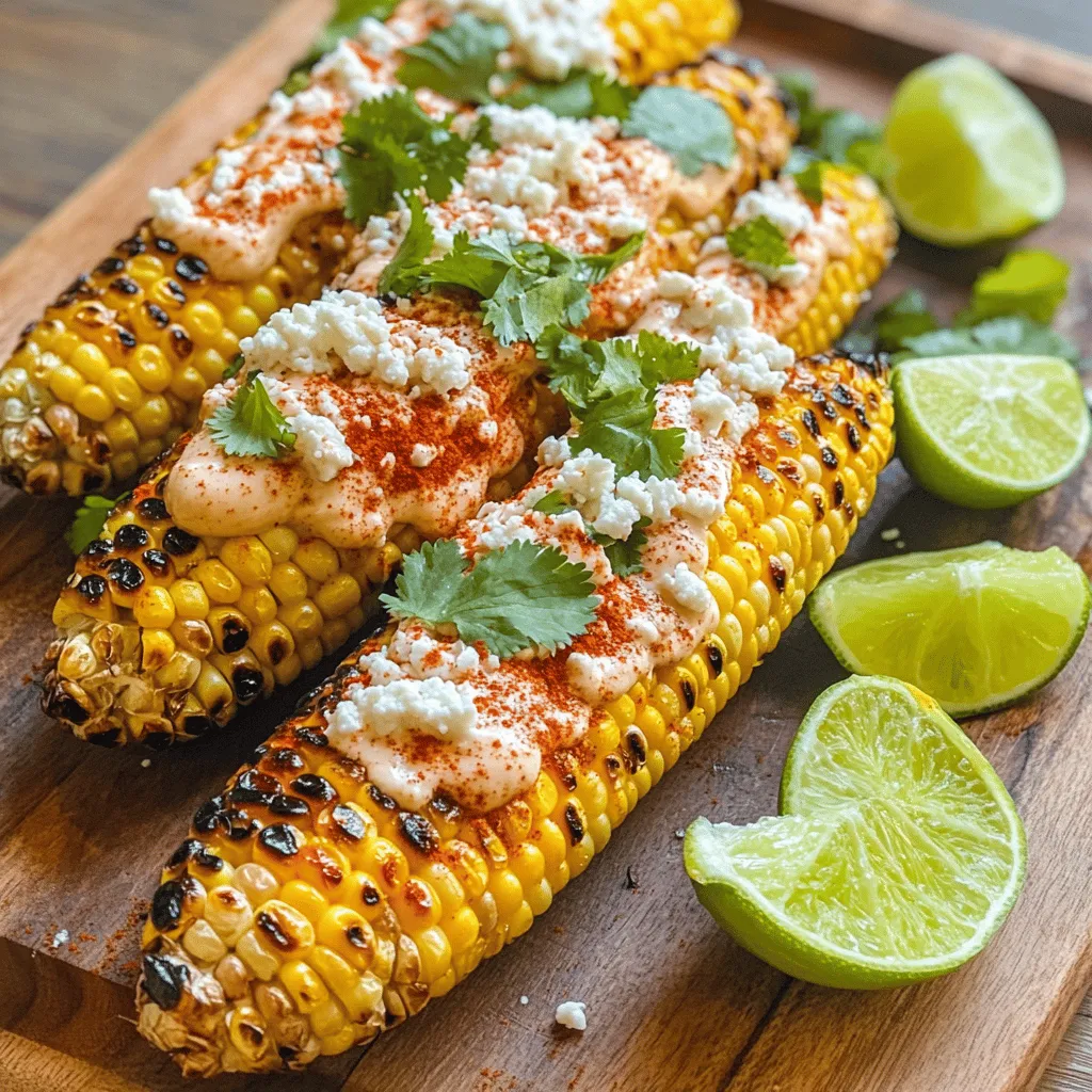 Grilled Mexican Street Corn Flavorful and Easy Recipe