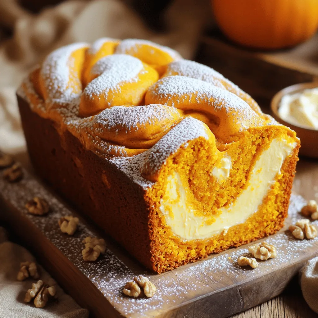 Pumpkin Cream Cheese Bread Irresistible Fall Recipe