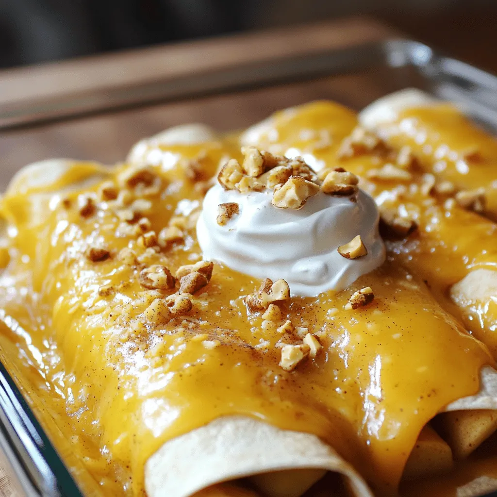 Apple Pie Enchiladas Tasty and Quick Dessert Recipe