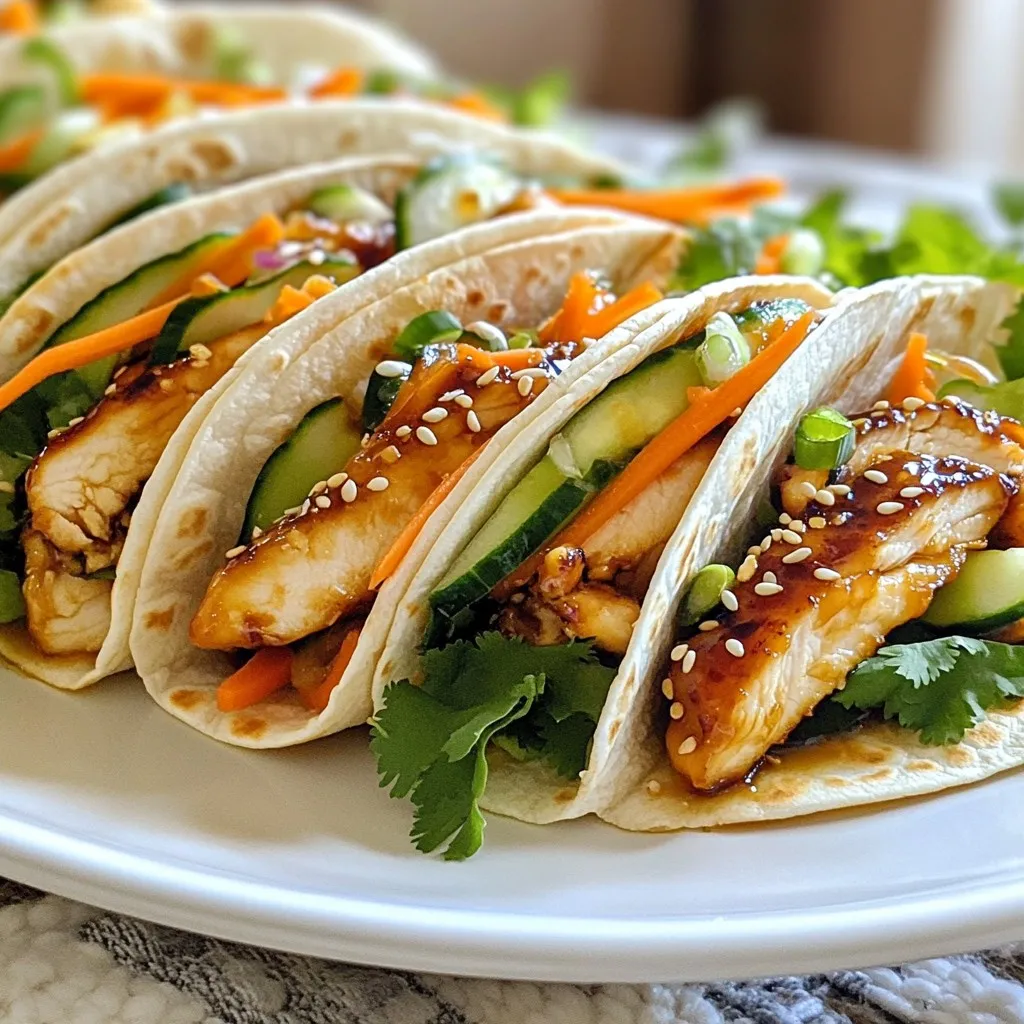 Teriyaki Chicken Wraps Flavorful and Easy Recipe