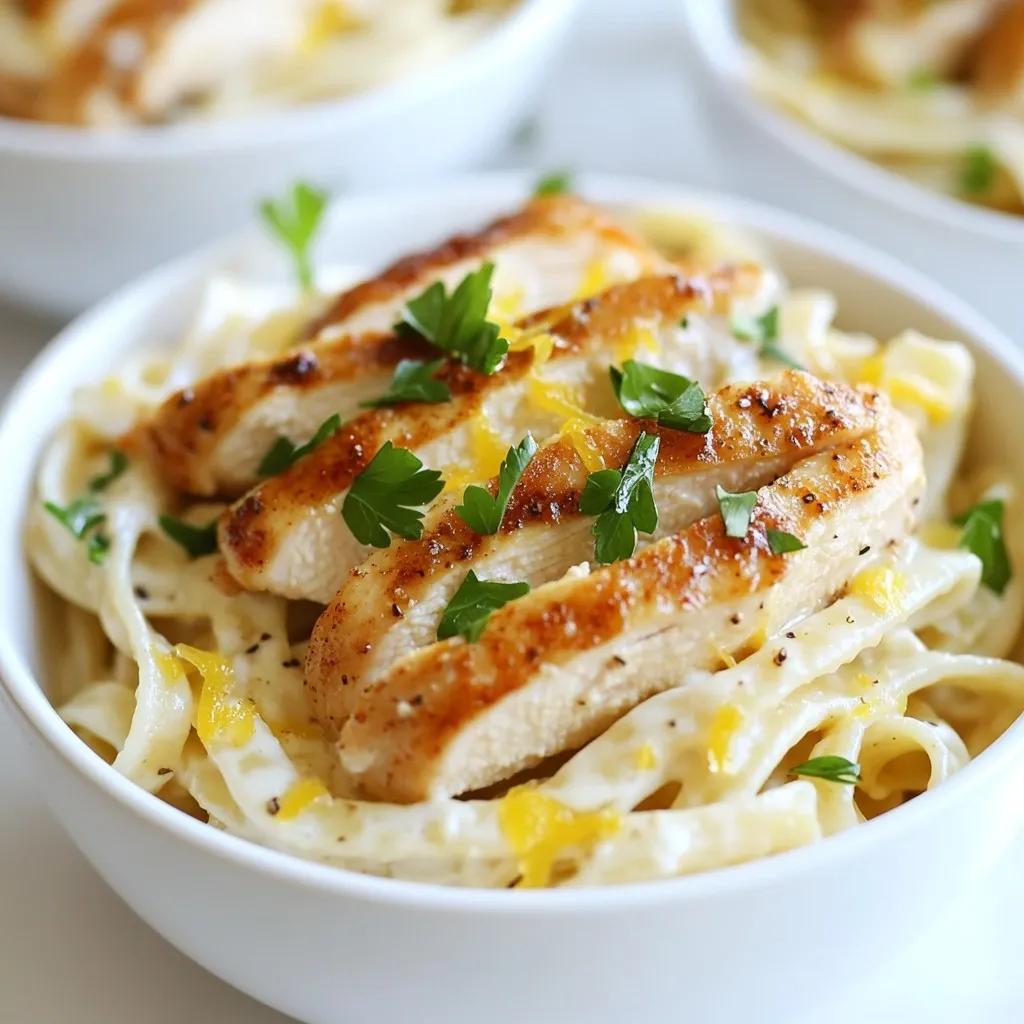 Dairy-Free Creamy Chicken Alfredo Flavorful Delight