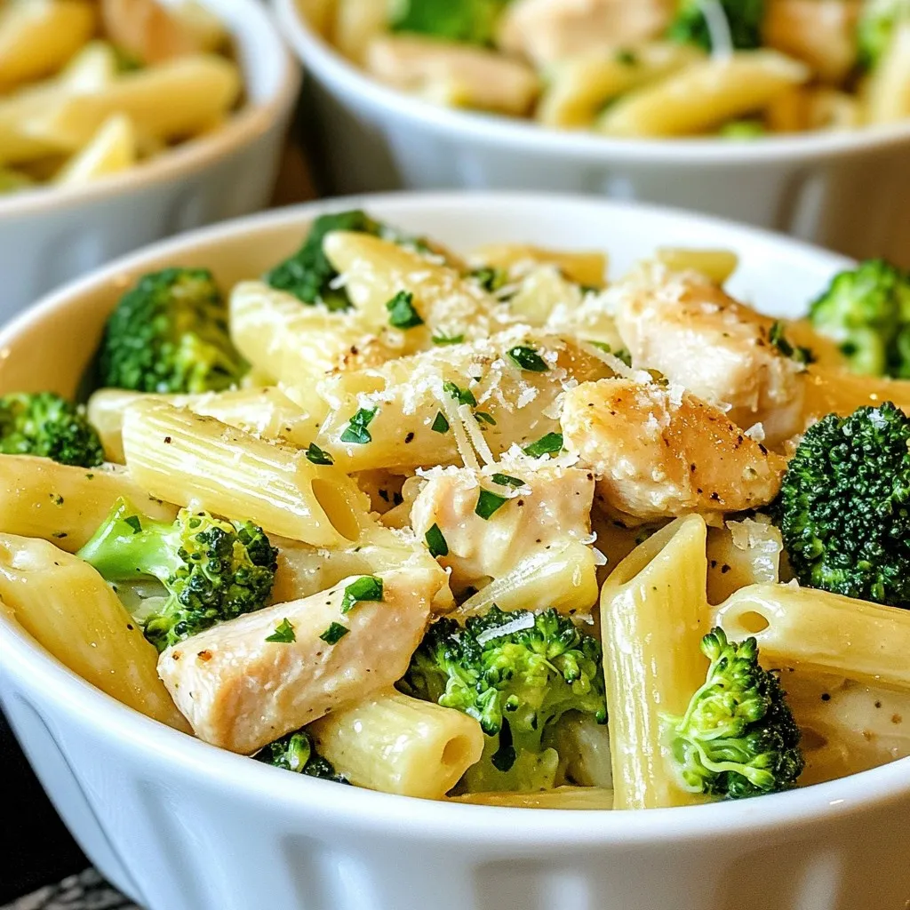 Chicken and Broccoli Pasta Skillet Easy and Tasty Meal