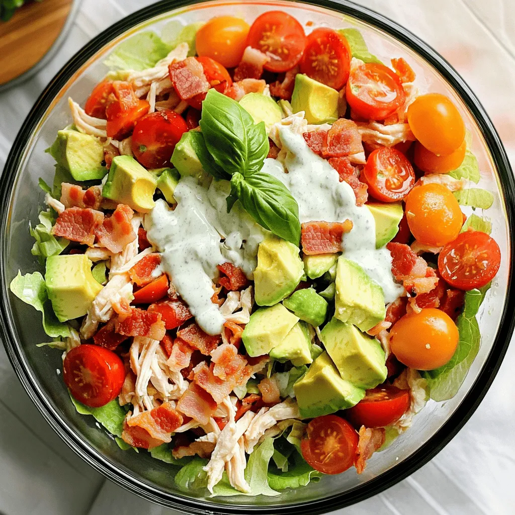 Savory BLT Chicken Salad Quick and Easy Recipe