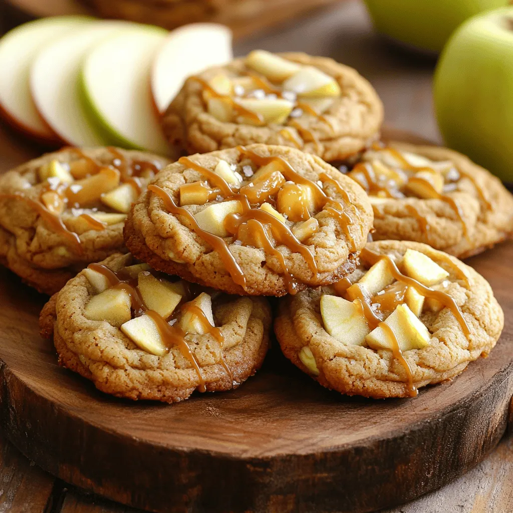 Decadent Caramel Apple Cookies Soft and Chewy Treat