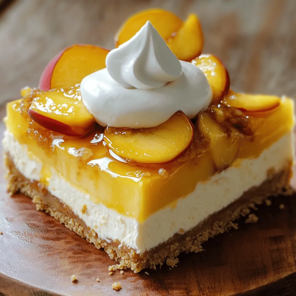 Roasted Peach Cobbler Cheesecake Delightful Dessert Treat
