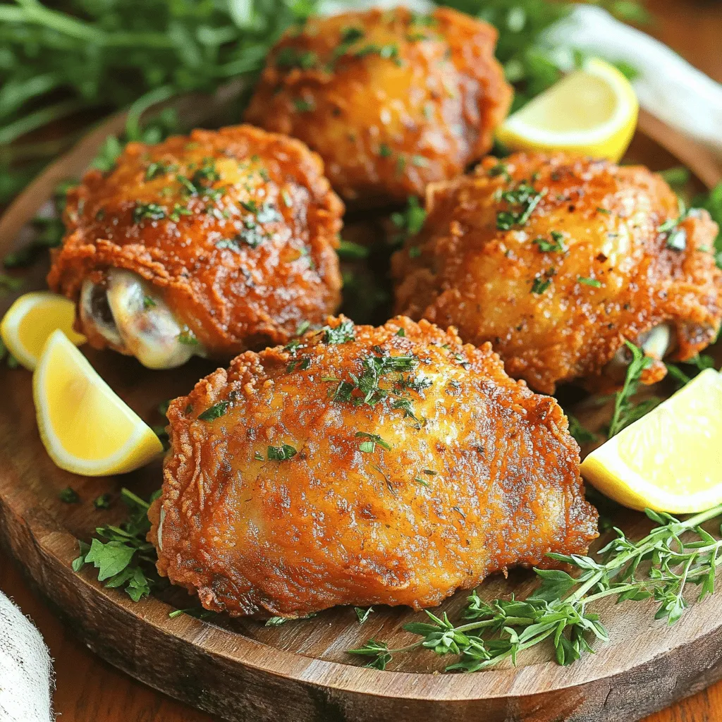 Easy Fried Chicken Delightfully Crispy and Flavorful