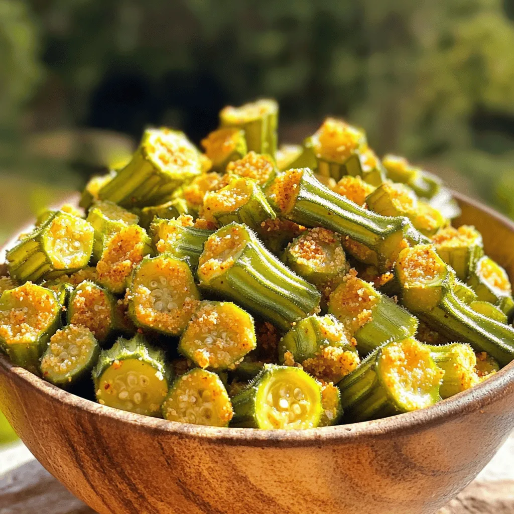 Air Fryer Okra Crispy and Flavorful Snack Recipe