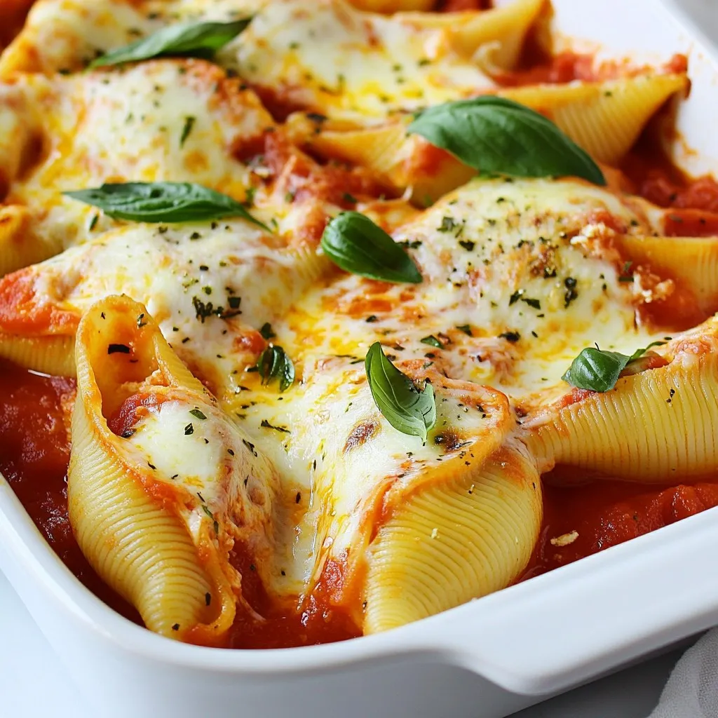 Cottage Cheese Stuffed Shells Flavorful Pasta Dish