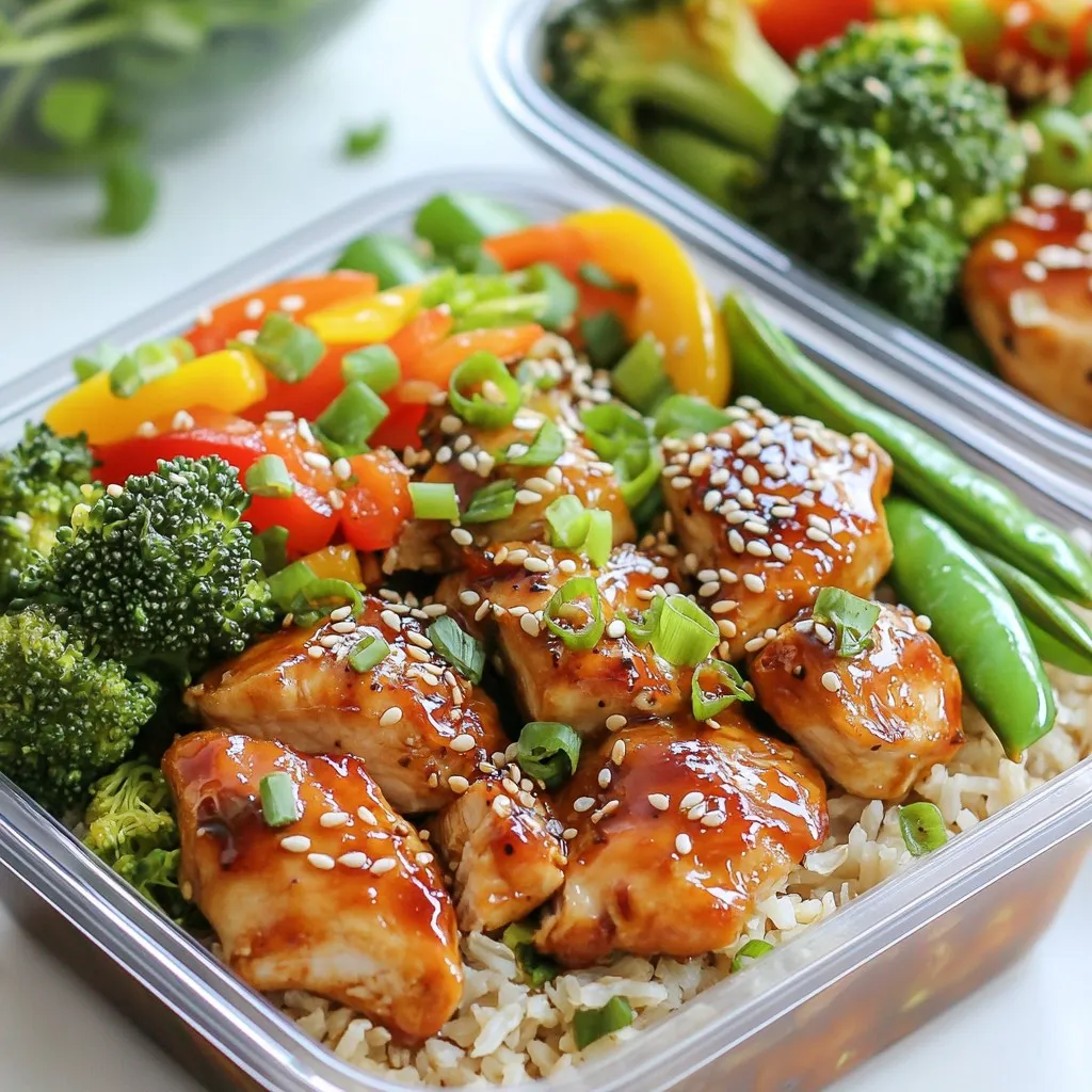 Teriyaki Chicken Meal Prep Bowls Easy and Tasty Recipe