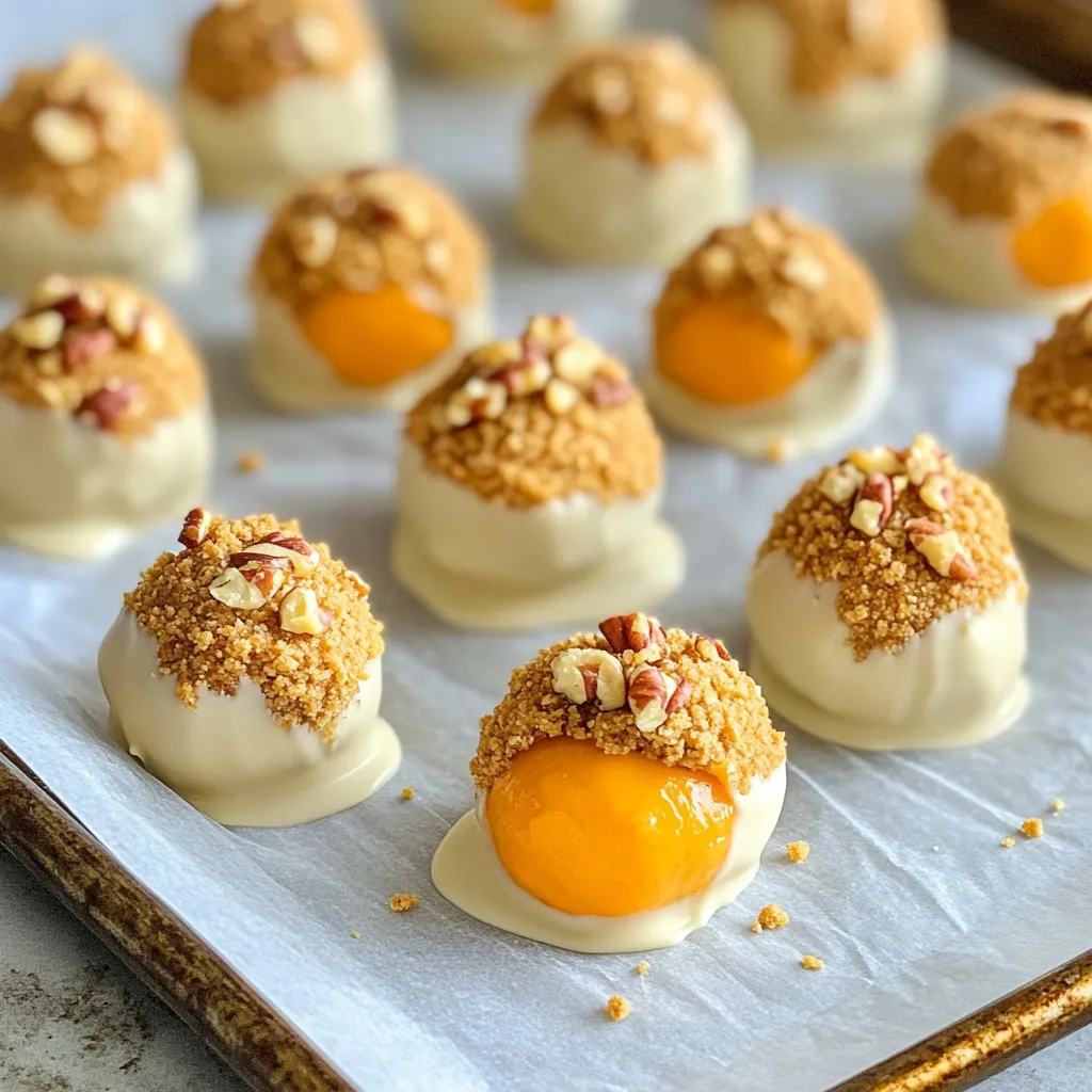 No-Bake Pumpkin Cheesecake Truffles Delightfully Easy