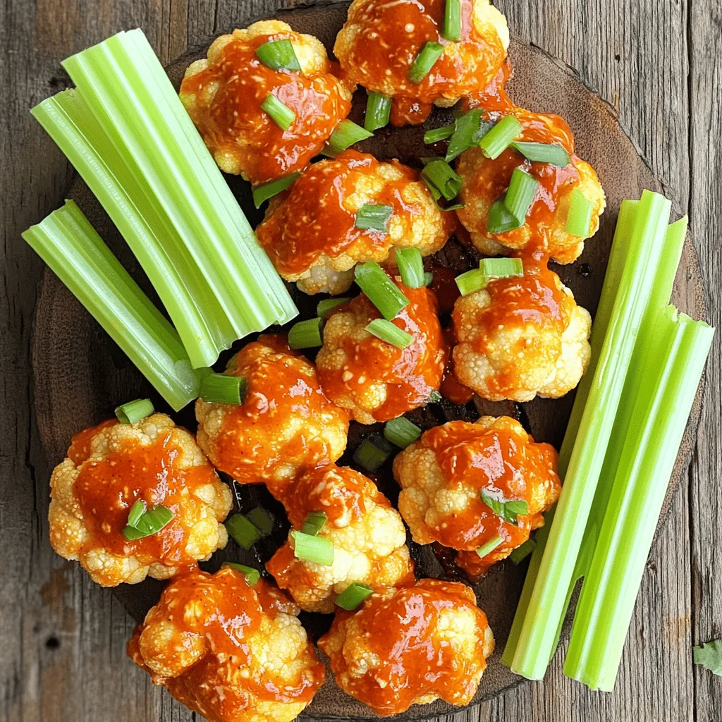 Air Fryer Buffalo Cauliflower Bites Crispy Delight