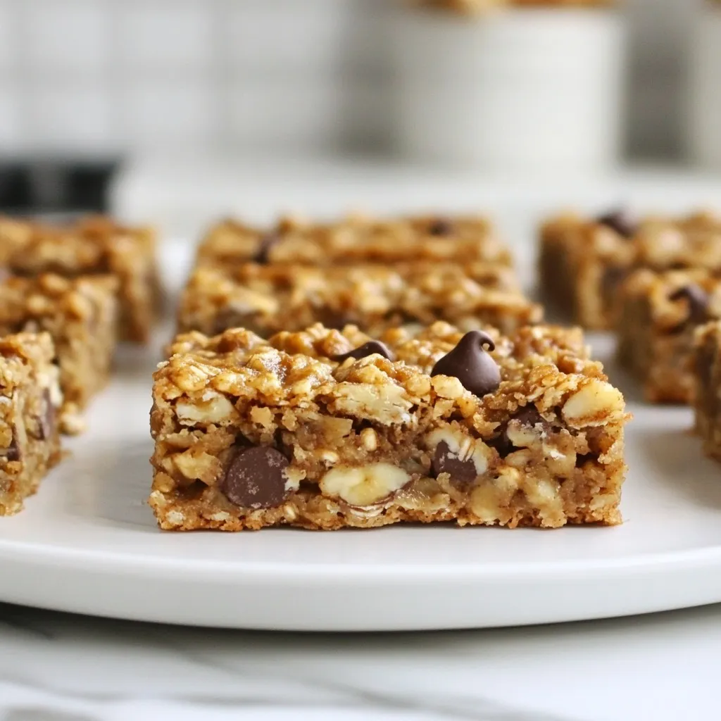 Healthy Banana Oatmeal Bars Simple and Nutritious Snack