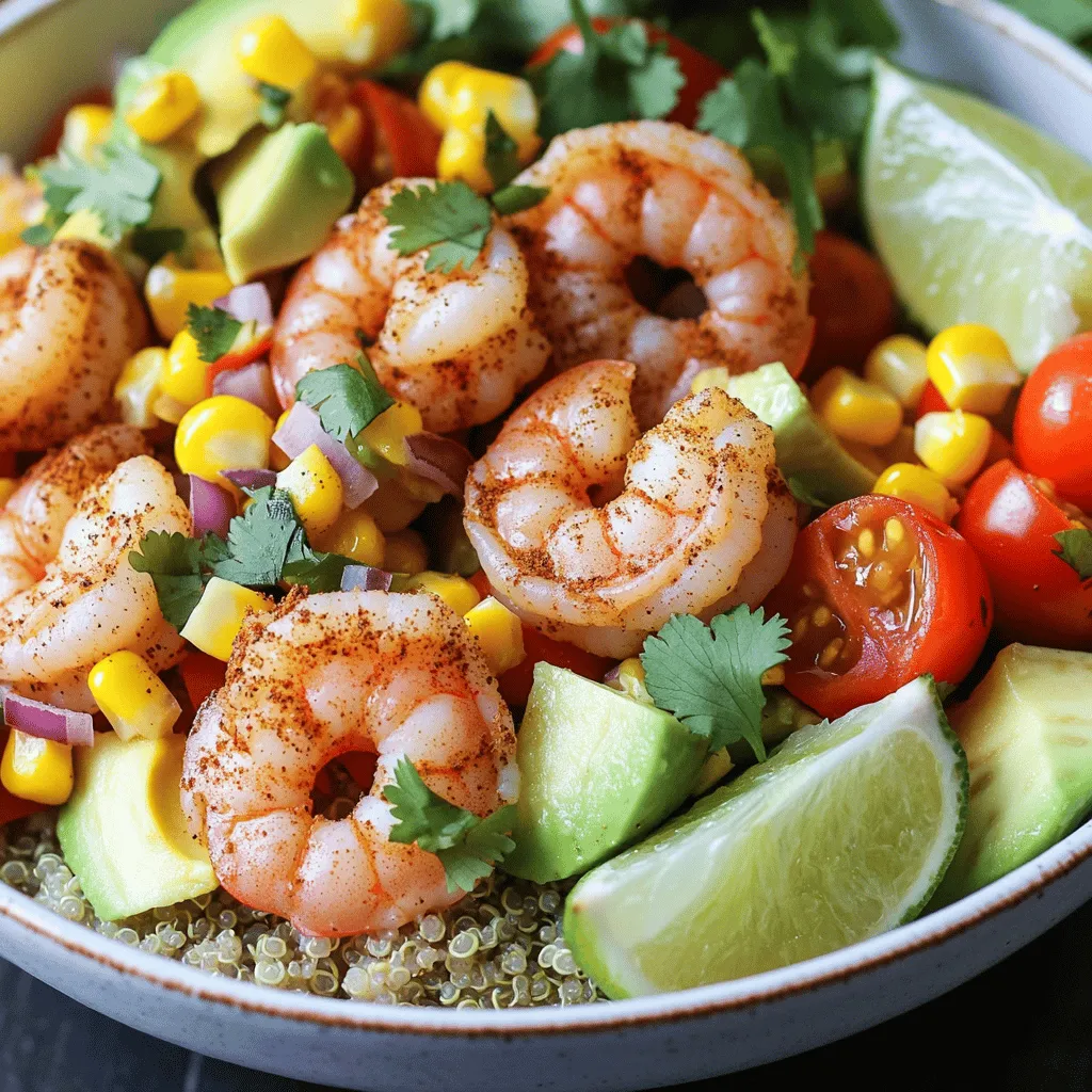 Savory Shrimp and Avocado Bowls Delicious and Fresh