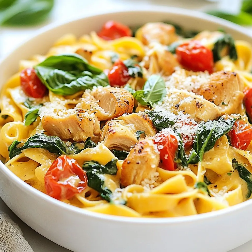 One-Pot Tuscan Chicken Pasta Comfort Food Delight