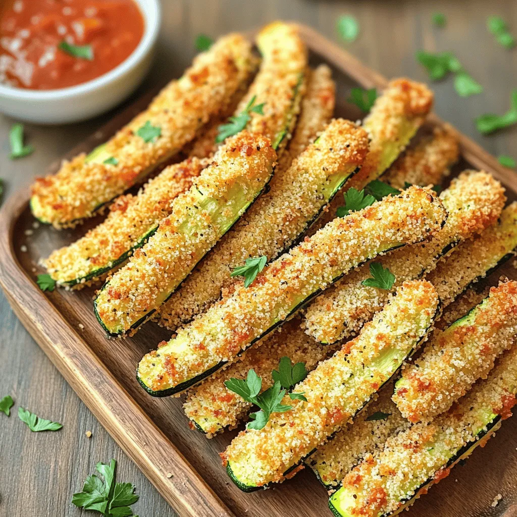 Healthy Air Fryer Zucchini Fries Crispy and Simple Snack
