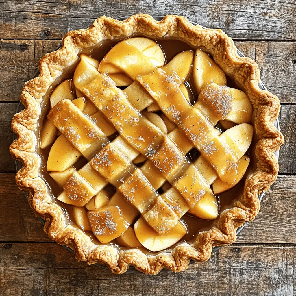 Toffee Apple Pie Delightful and Tasty Treat Recipe