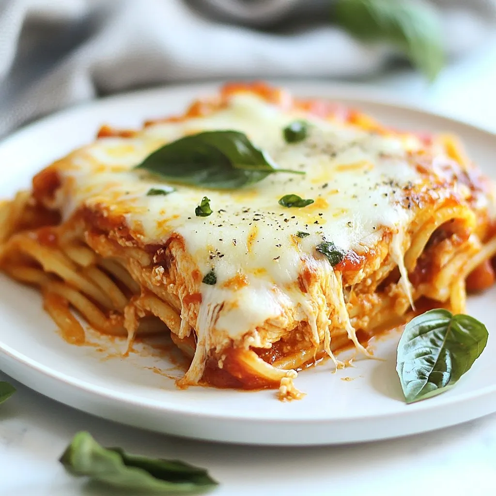 Chicken Parmesan Protein Pasta Flavorful and Healthy Meal