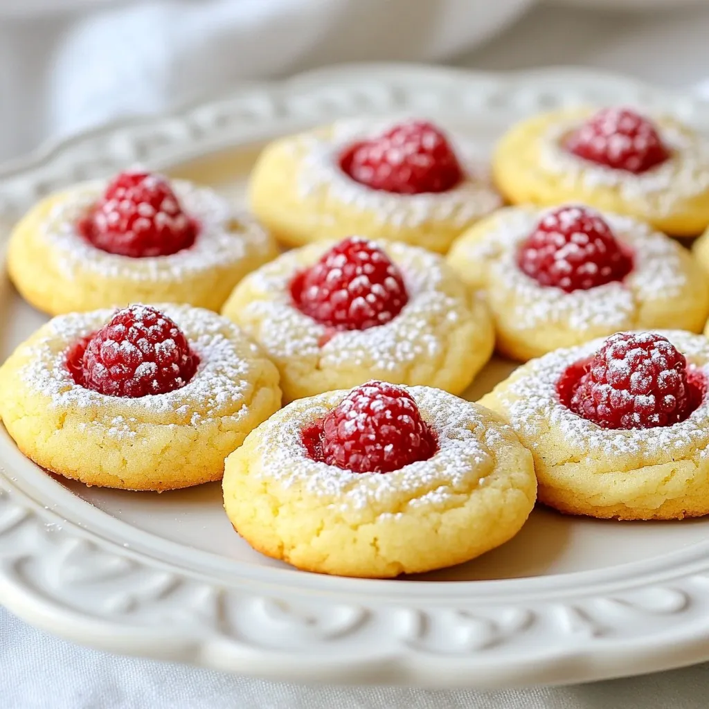Lemon Raspberry Cookies Delightful and Easy Recipe