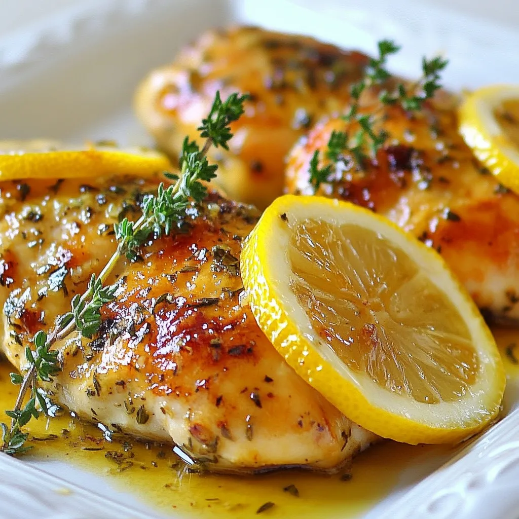 Lemon Baked Chicken Flavorful and Juicy Delight