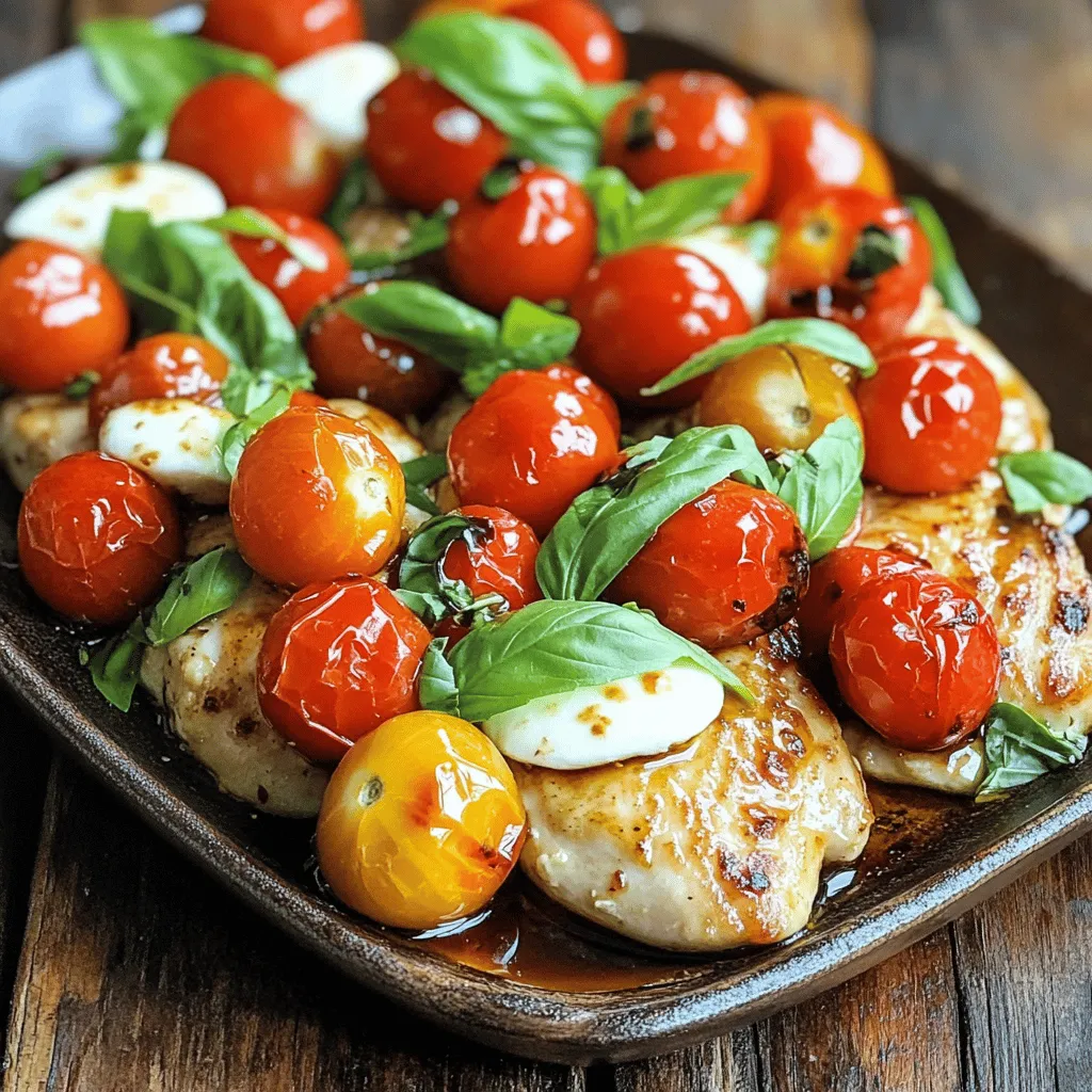 Savory Tomato Basil Chicken Easy Recipe for Dinner