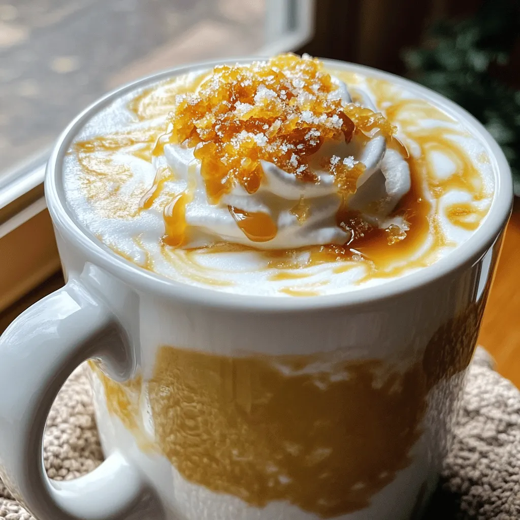 Salted Caramel Brûlée Latte Irresistible Flavor Fix