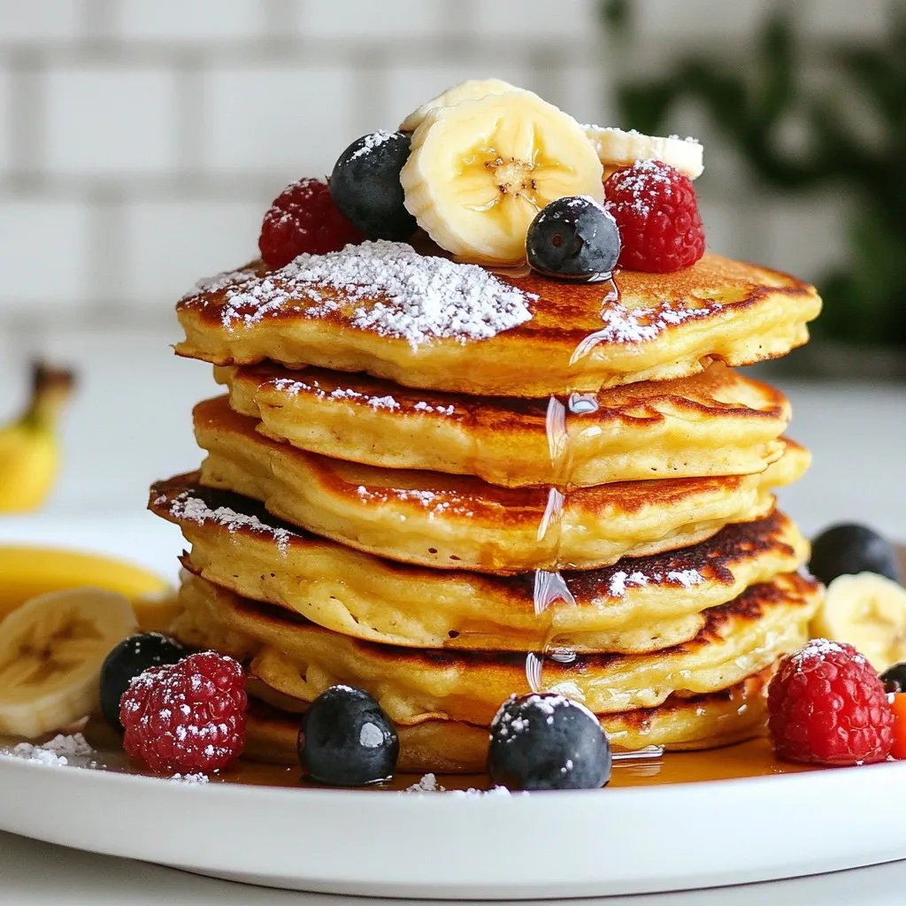 Flourless Cottage Cheese Pancakes Simple and Delicious