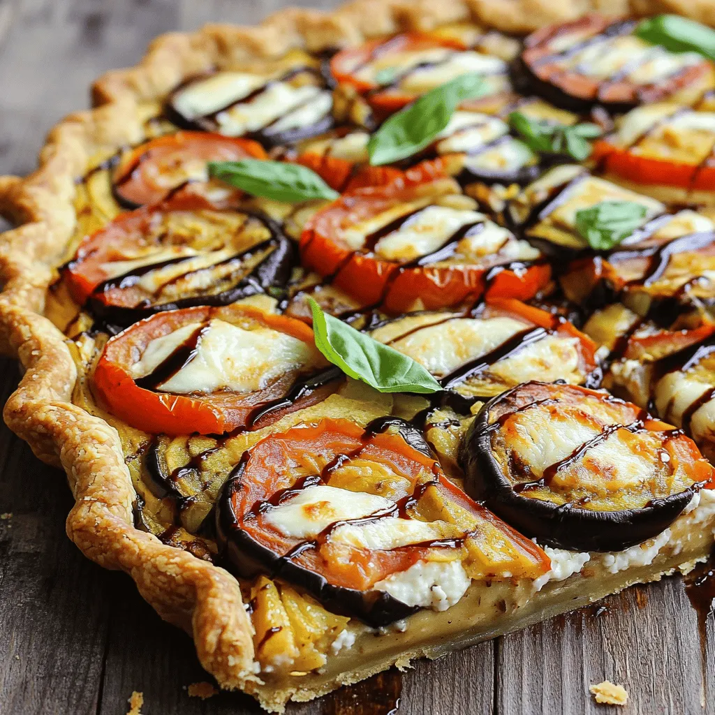 Eggplant Tomato Pie Flavorful and Simple Recipe