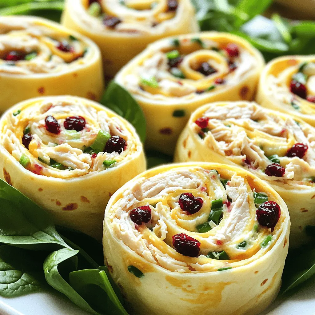 Chicken Cranberry Pinwheels Flavorful and Easy Recipe