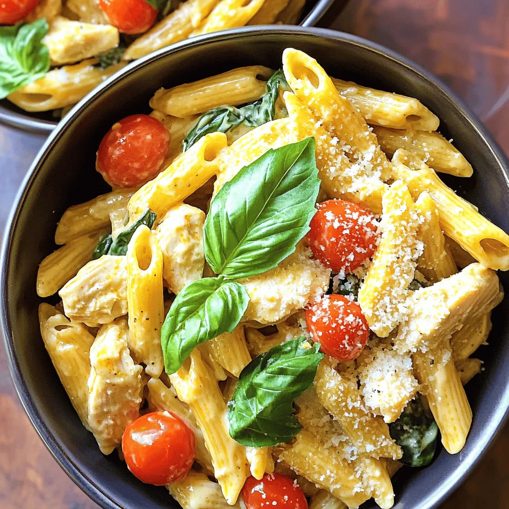 One-Pot Creamy Tuscan Chicken Pasta Simple and Rich
