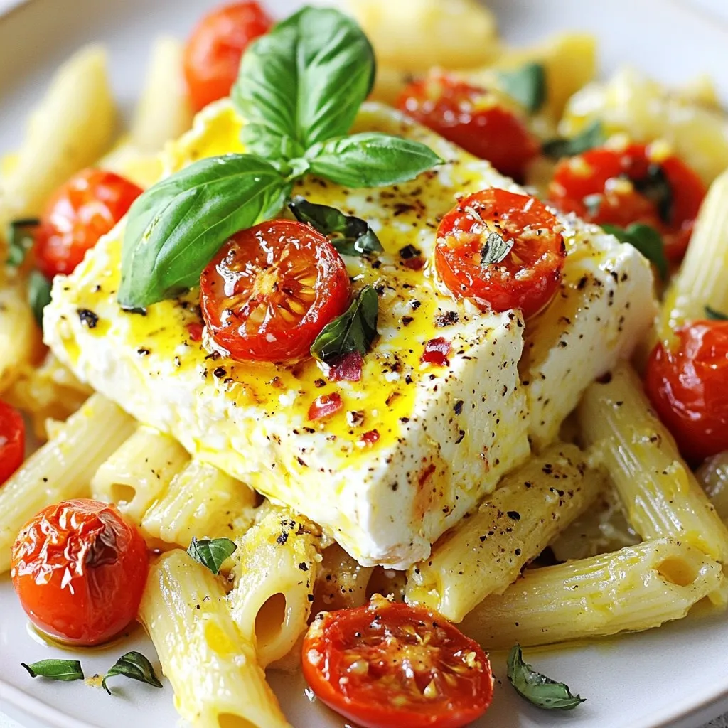 Viral Baked Feta Pasta Simple and Tasty Recipe