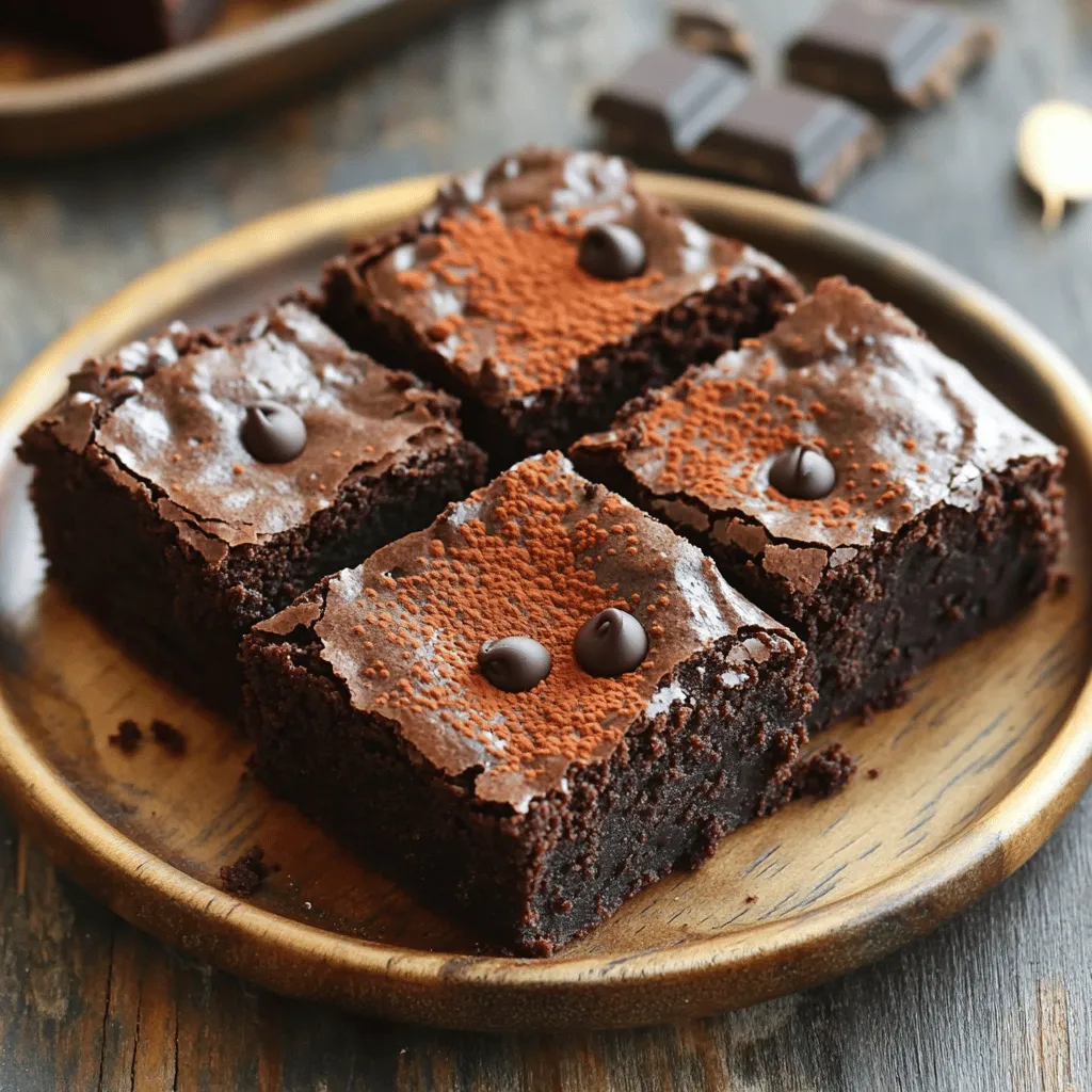 Healthy Low-Calorie Greek Yogurt Brownies Recipe
