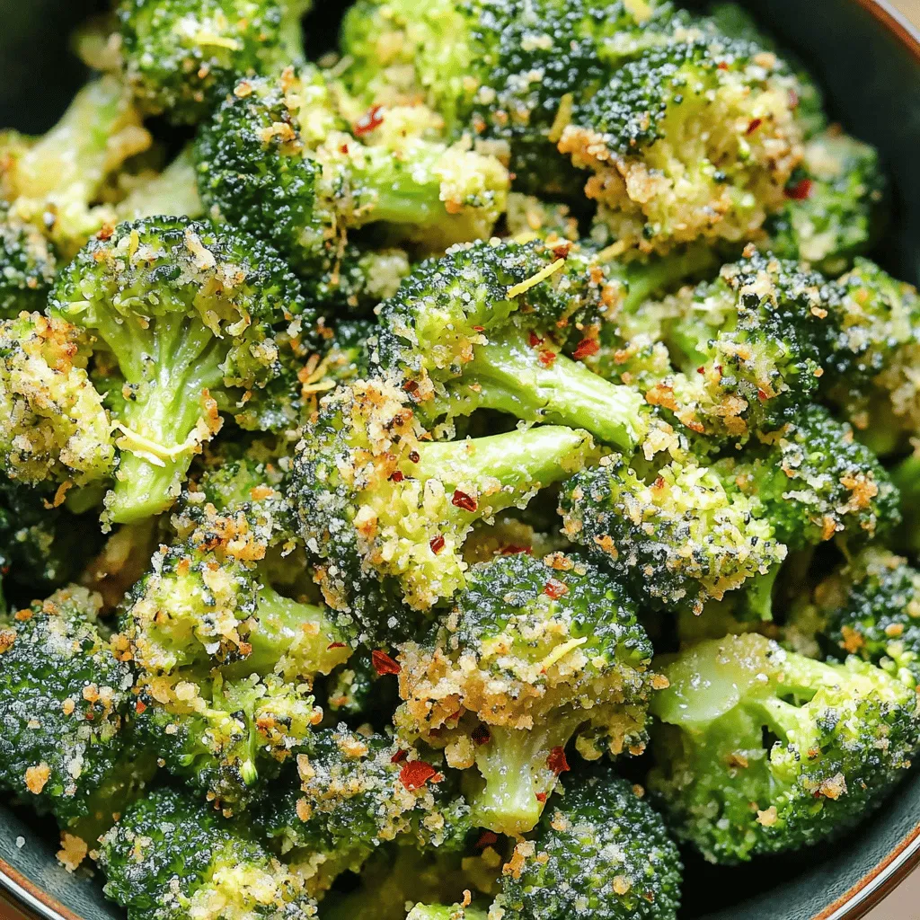 Crispy Garlic Air Fryer Broccoli Simple Side Dish