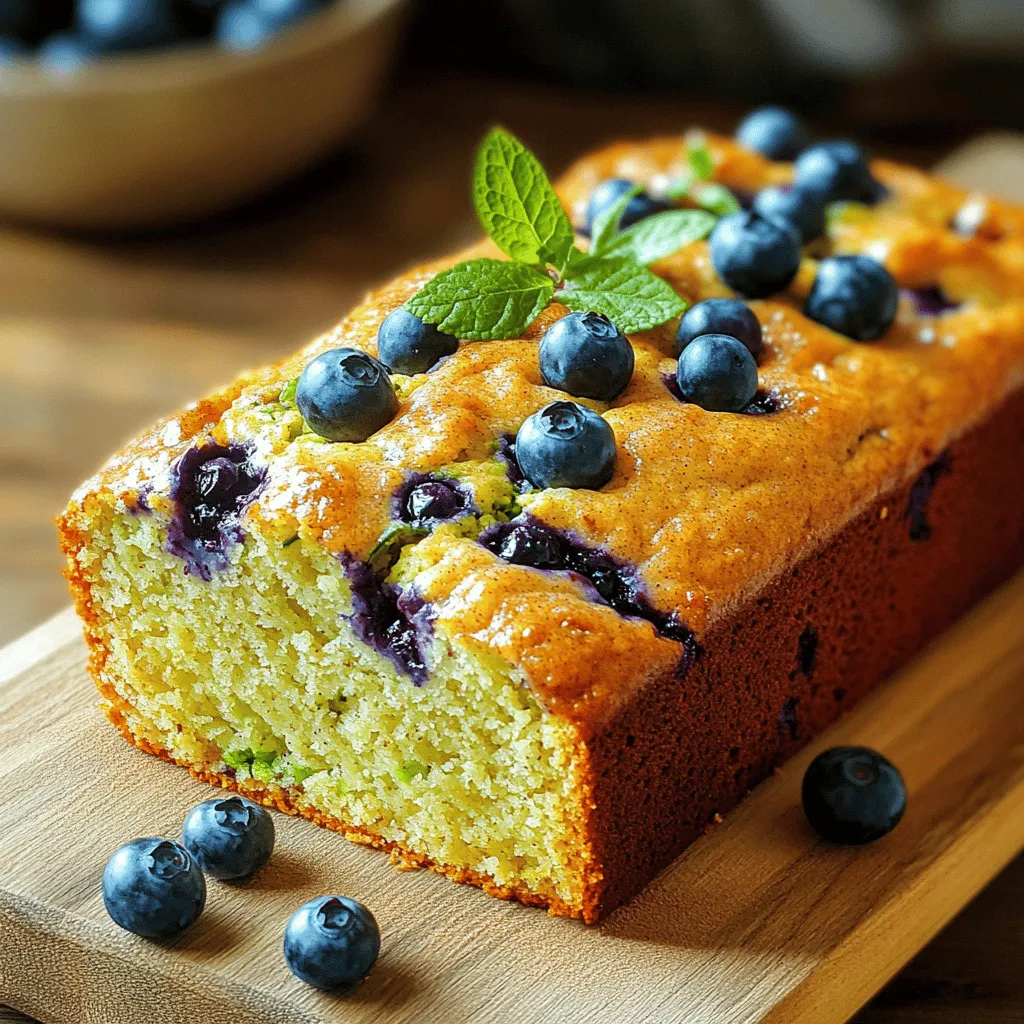 Blueberry Zucchini Bread Fresh and Tasty Recipe