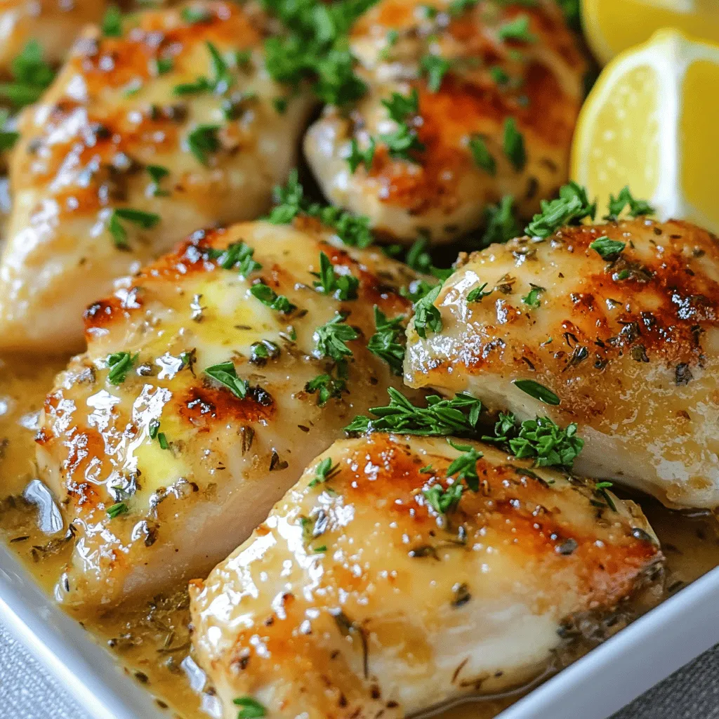 Garlic Butter Baked Chicken Breast Juicy Flavor Explosion