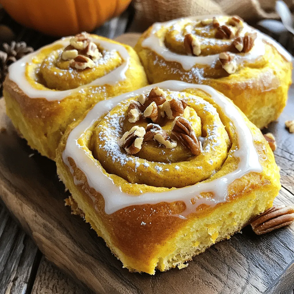 Pumpkin Rolls Delightful and Easy Baking Recipe