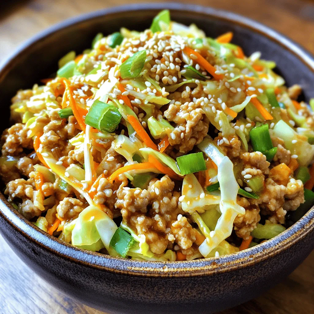 Egg Roll in a Bowl Flavorful and Quick Recipe