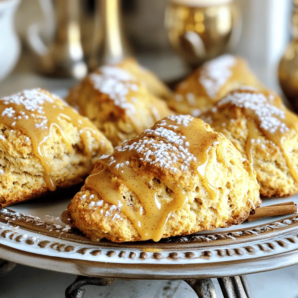 Homemade Chai Scones with Maple Chai Glaze Delight
