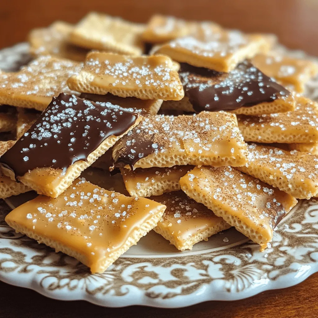 Churro Saltine Toffee Delightful Sweet Treat Recipe