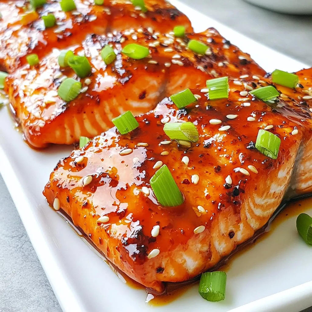 Honey Sriracha Glazed Salmon Flavorful and Simple Meal
