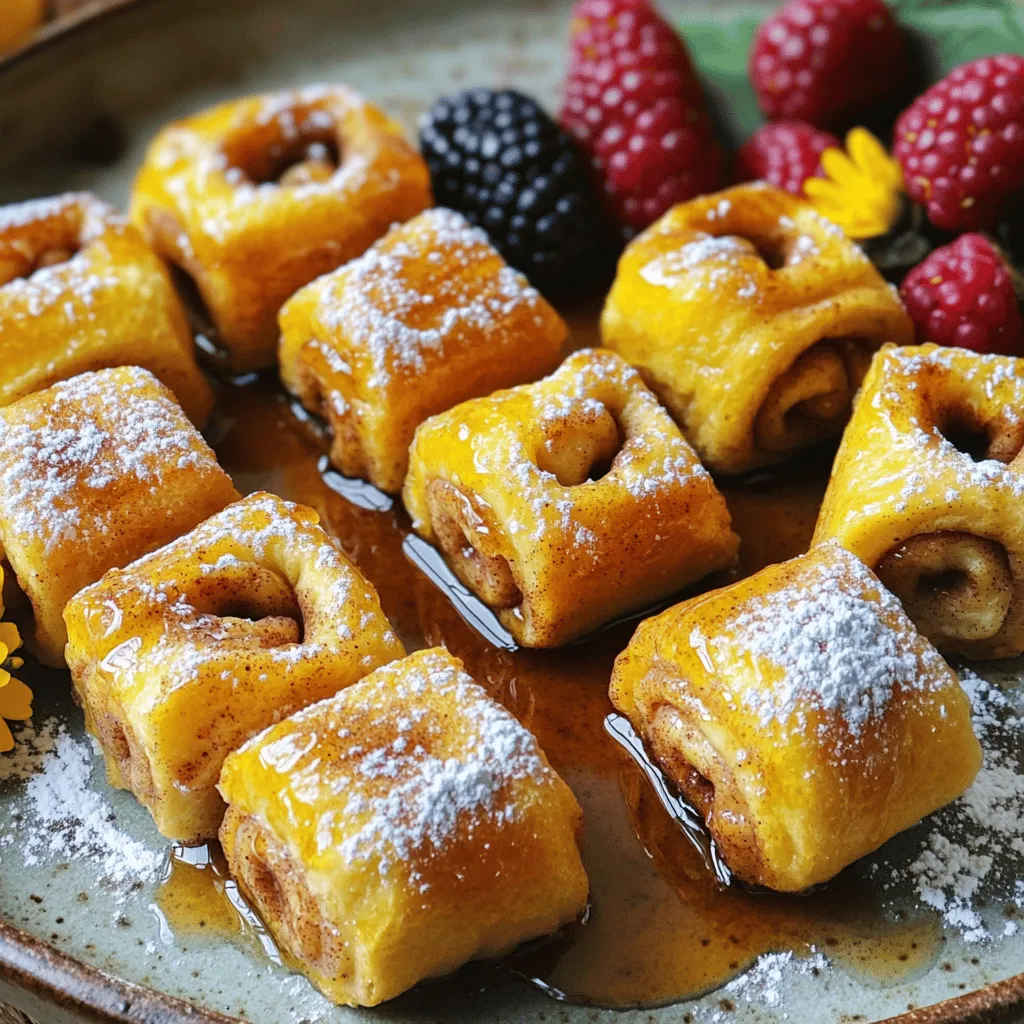 Cinnamon Roll French Toast Roll-Ups Easy and Tasty Treat