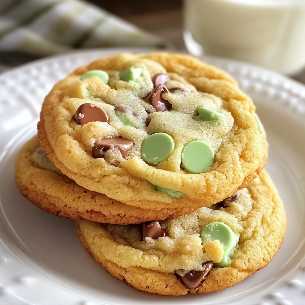 Mint Chocolate Chip Cookies Delicious and Easy Recipe