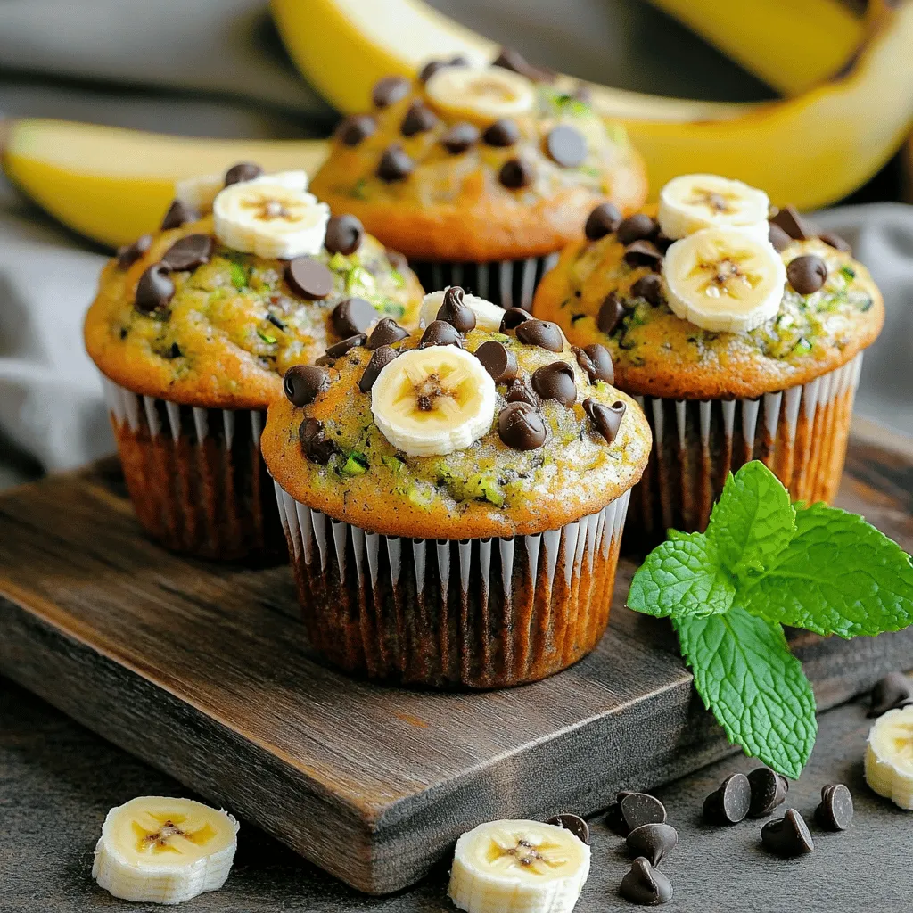 Savory Banana Zucchini Muffins Easy and Wholesome Bake