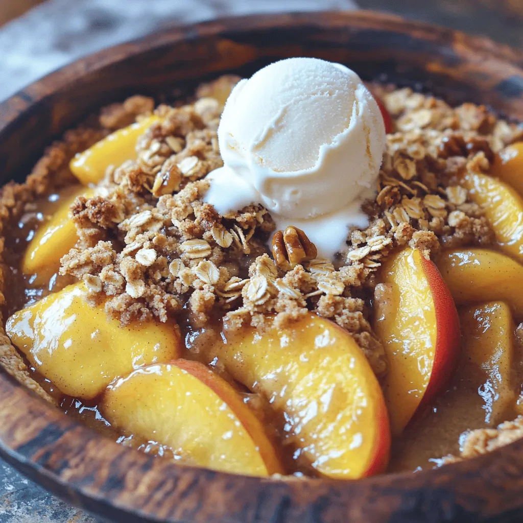 Easy Peach Crisp Recipe Perfect for Any Occasion