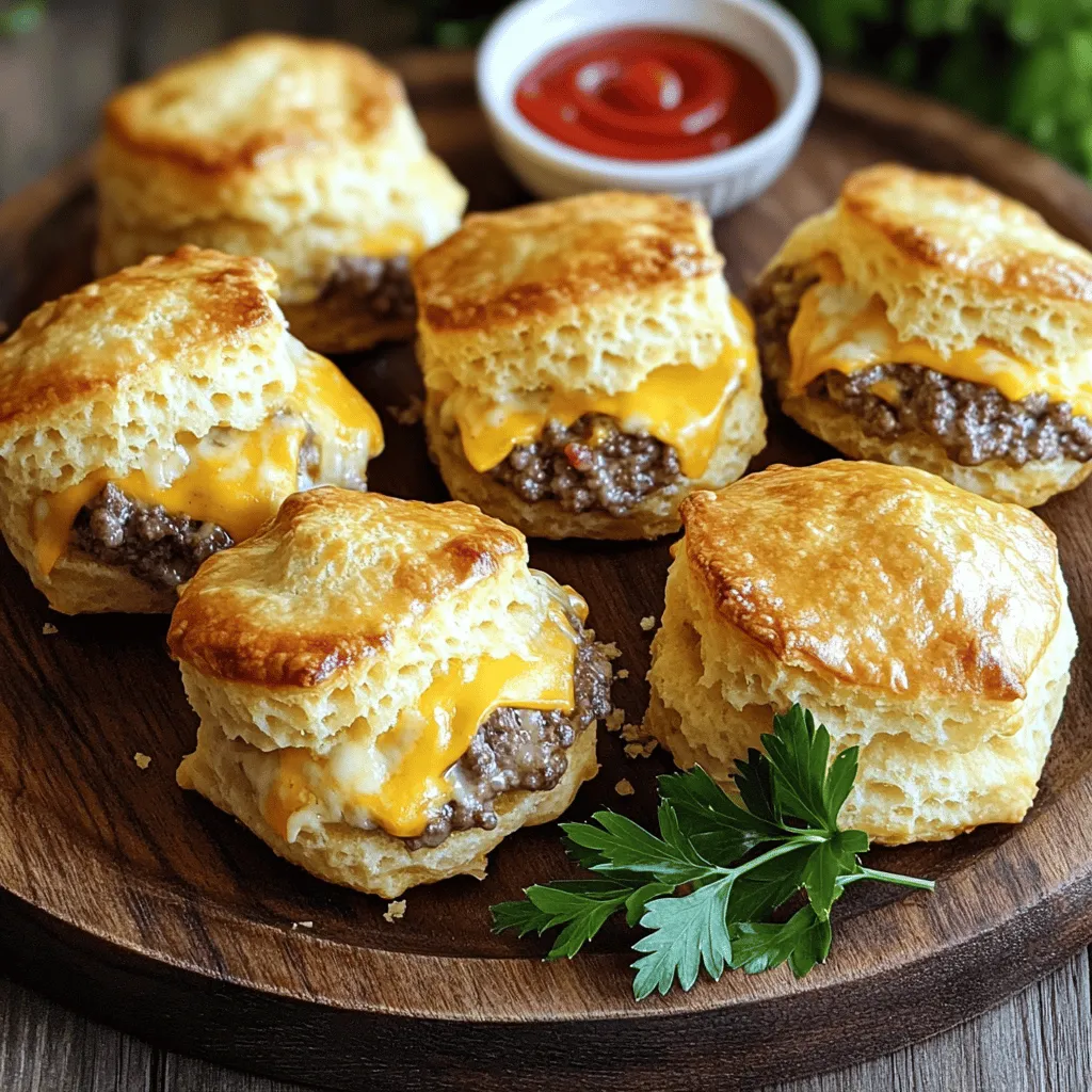 Garlic Parmesan Cheeseburger Bombs Easy Bake Recipe