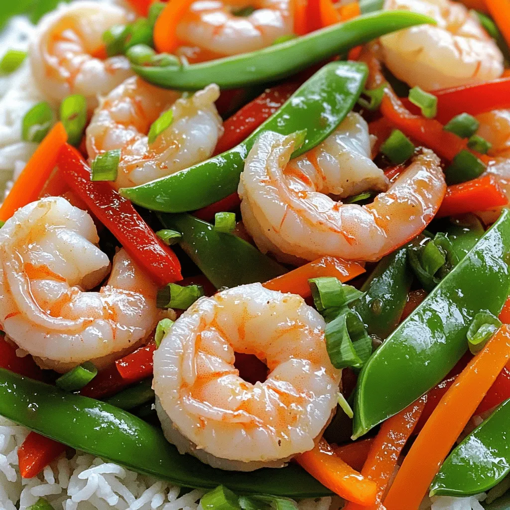 Garlic Ginger Shrimp Stir-Fry Quick and Easy Meal