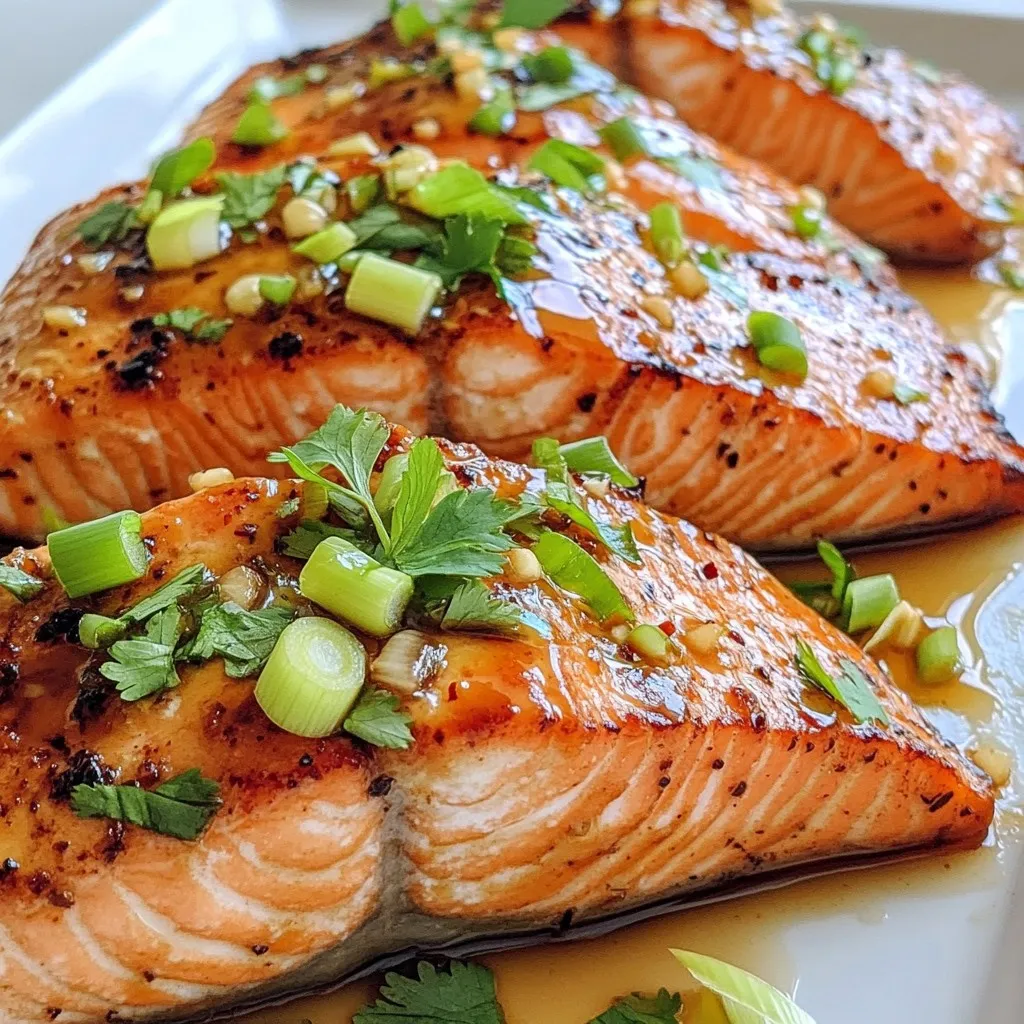 Air Fryer Honey Garlic Salmon Tasty and Simple Meal