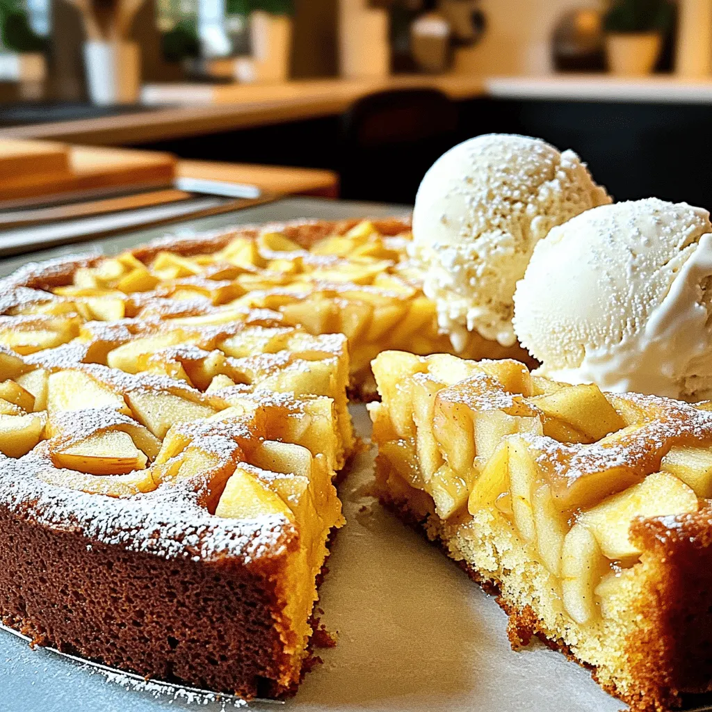 Delicious 3 Ingredient Apple Cake Simple and Sweet Treat